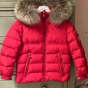 Girls Moncler down coat,like new